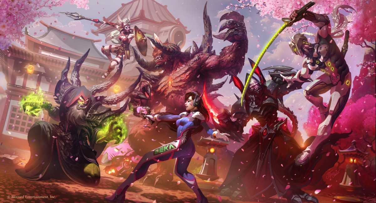 Overwatch dva, Genji Ultra HD