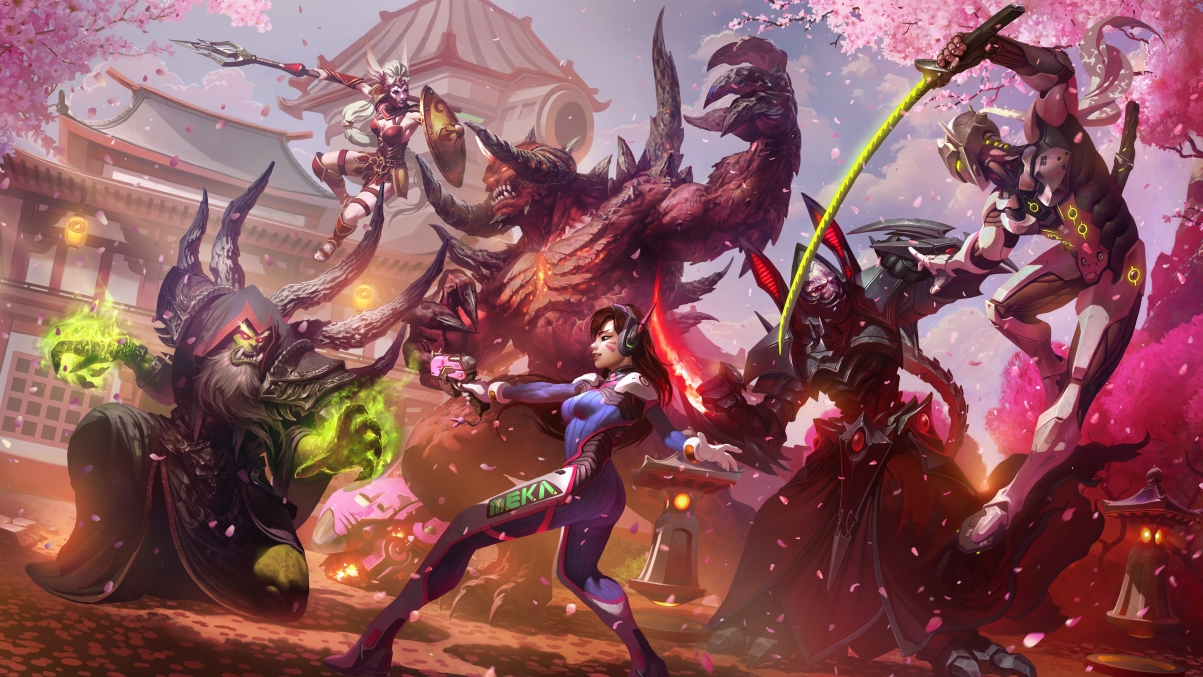 Overwatch DVa 5k game wallpaper