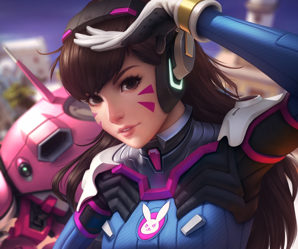 Overwatch d.va super clear big picture