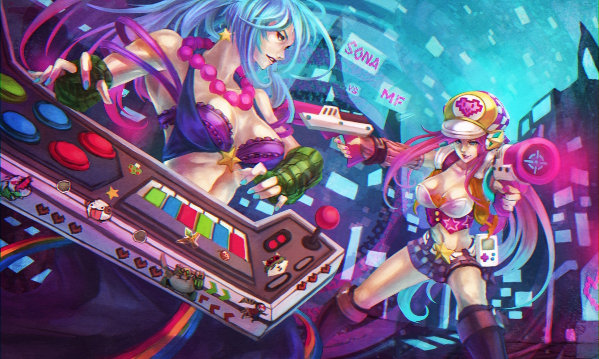 Bounty Hunter Mall Sona LOL