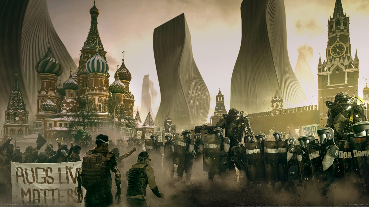 Breaking Out of the Encirclement: Mankind Division 4k Wallpaper