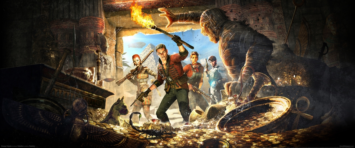 Strange Squad 3440x1440 Game Wall