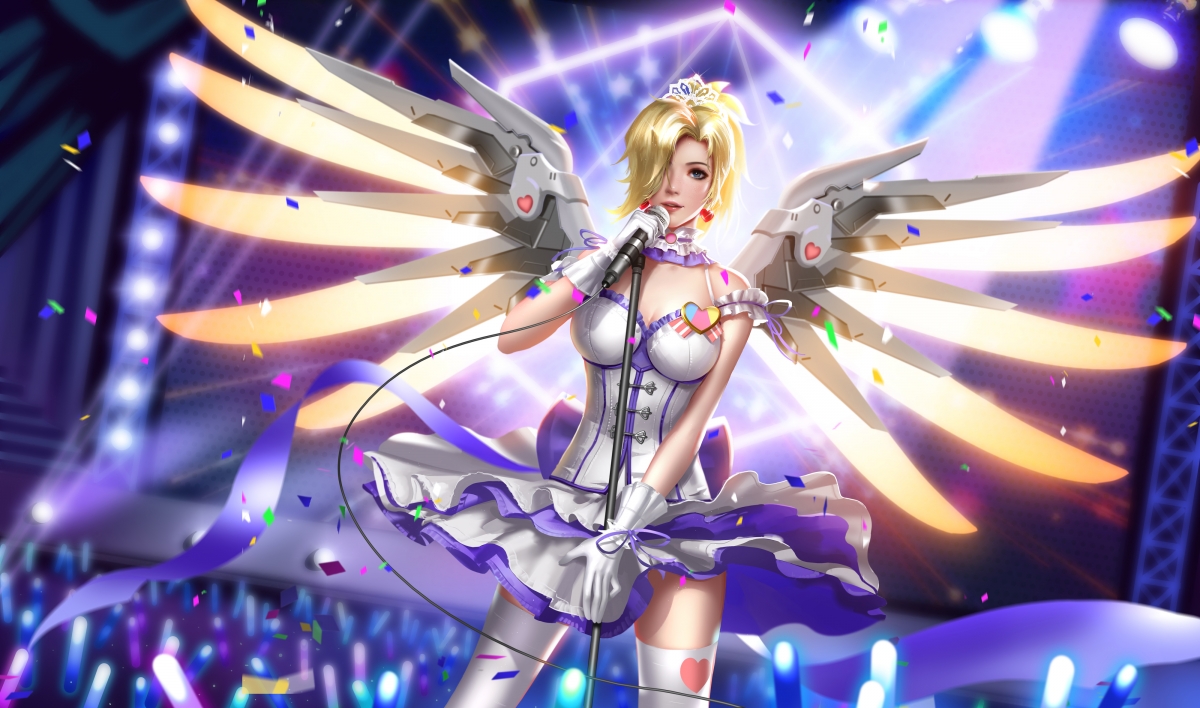 Idol Singer Angel 4k Wallpaper