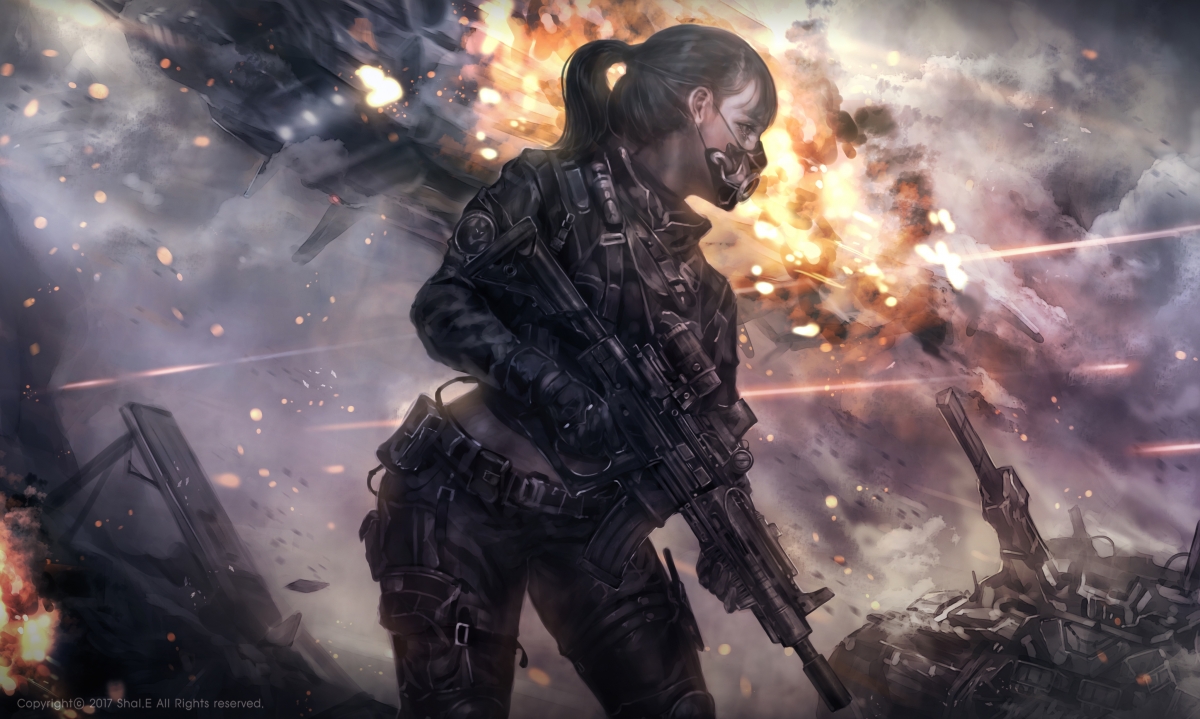 Female Warrior 4K Game Beauty Wallpaper