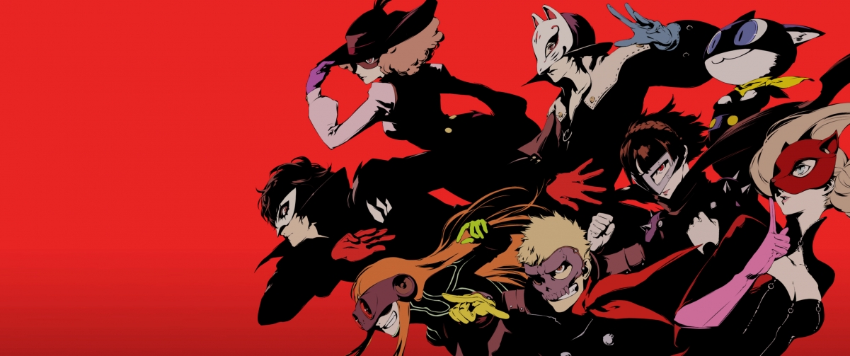 Persona 5 3440x1440 Wall