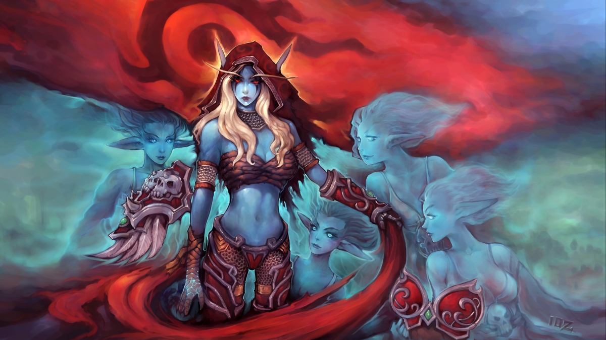 World of Warcraft Sylvanas 4K Wall