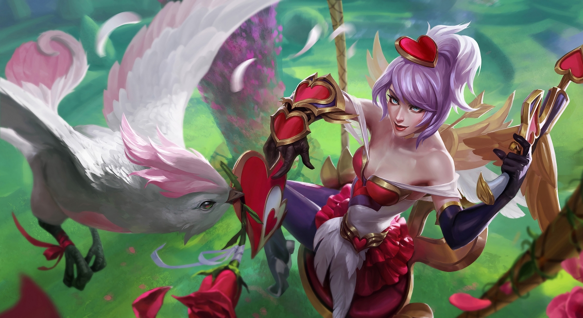 Heart Seeking Wings LOL League of Legends High