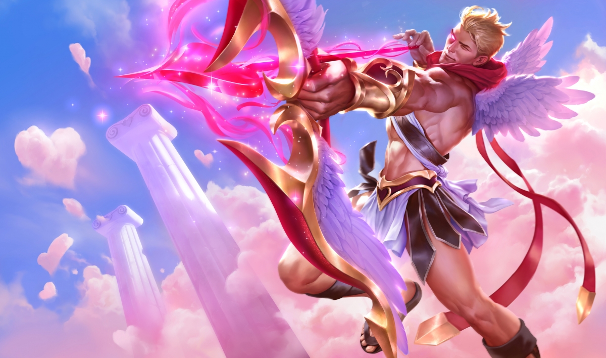 Heart-seeking shooter lol League of Legends love