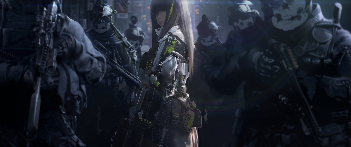 Beautiful Warrior 3440x1440 Wallpaper