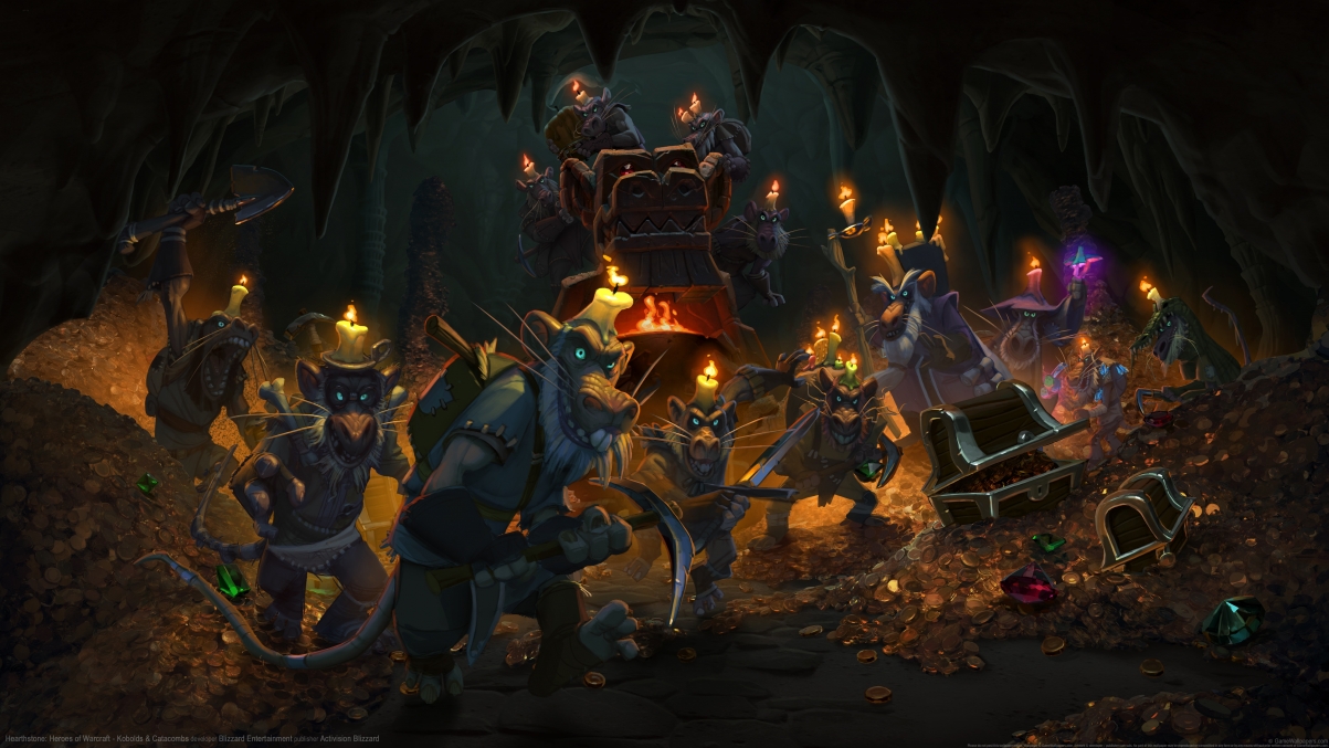 Hearthstone: Heroes of Warcraft 5k Wall