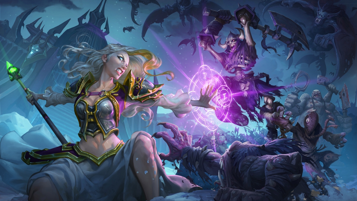 Hearthstone Legend of Warcraft Heroes He