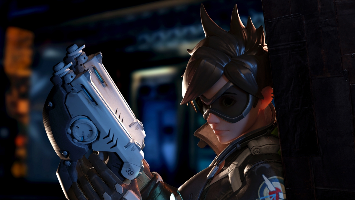 Tracer Overwatch 4K Wallpaper