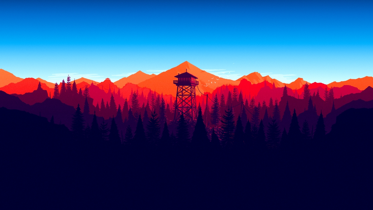 Firewatch during the day by Firewatch