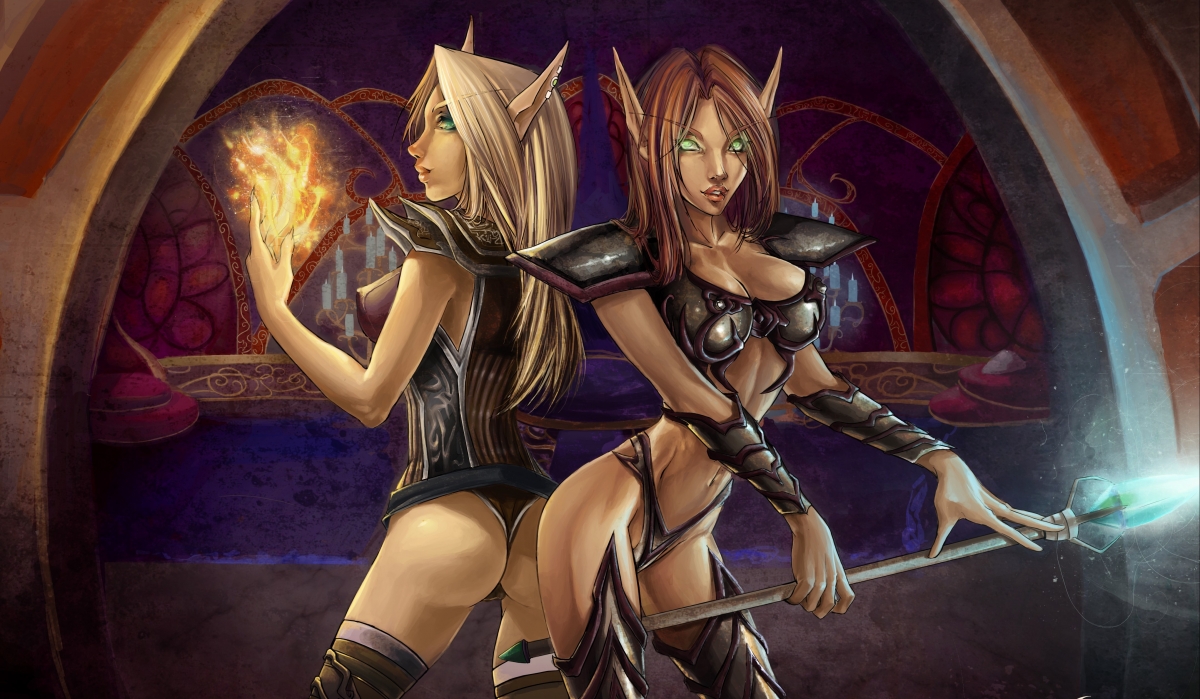 Fairy beauty World of Warcraft 4K wall