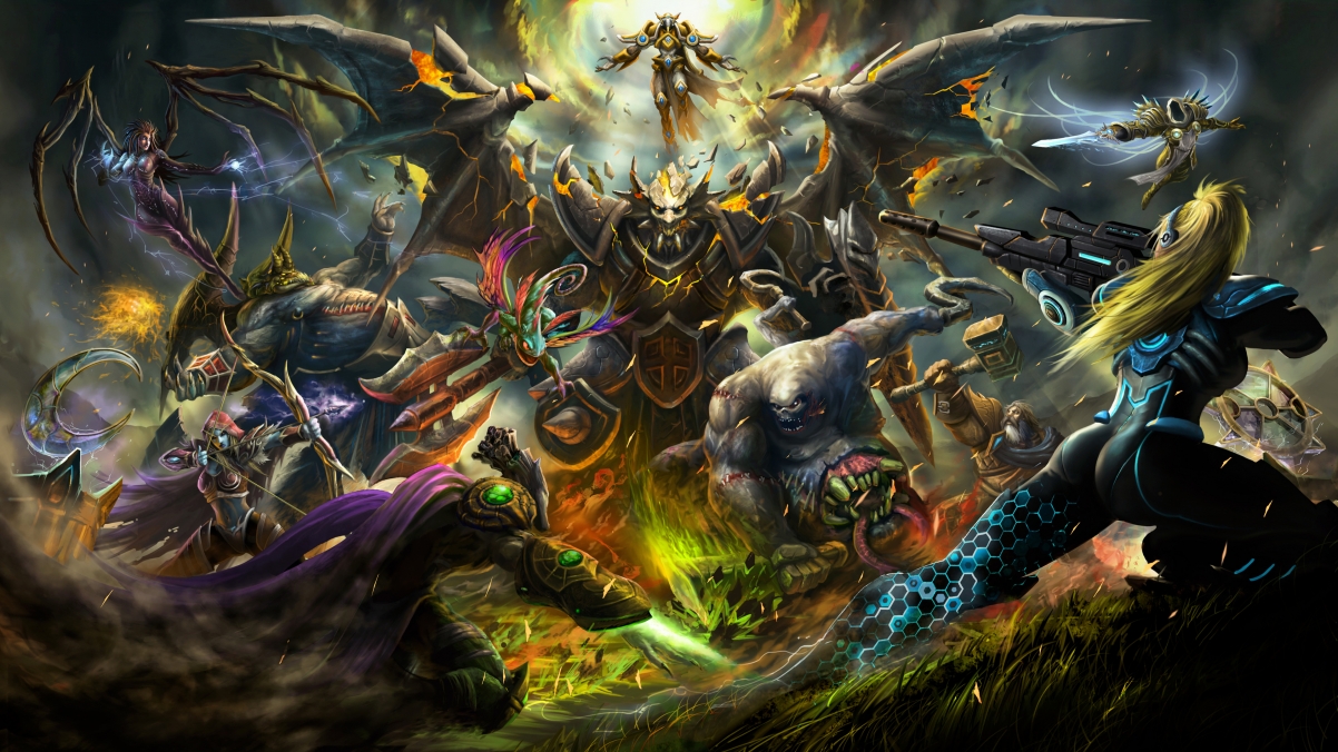 Heroes of the Storm 3840x2160 Game Wall