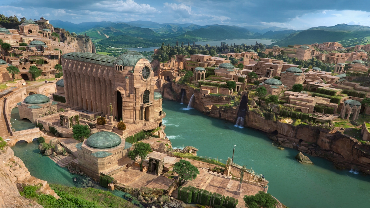 Emerald City 4k Wallpaper