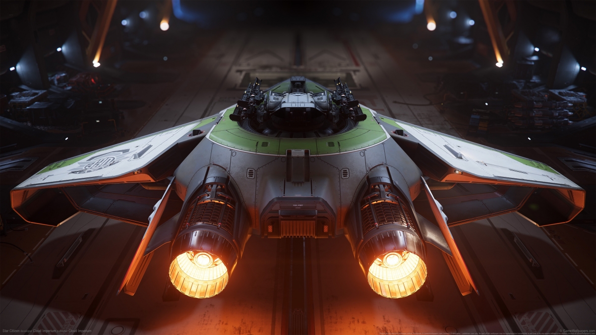 Spaceship Star Citizen 4k Wallpaper