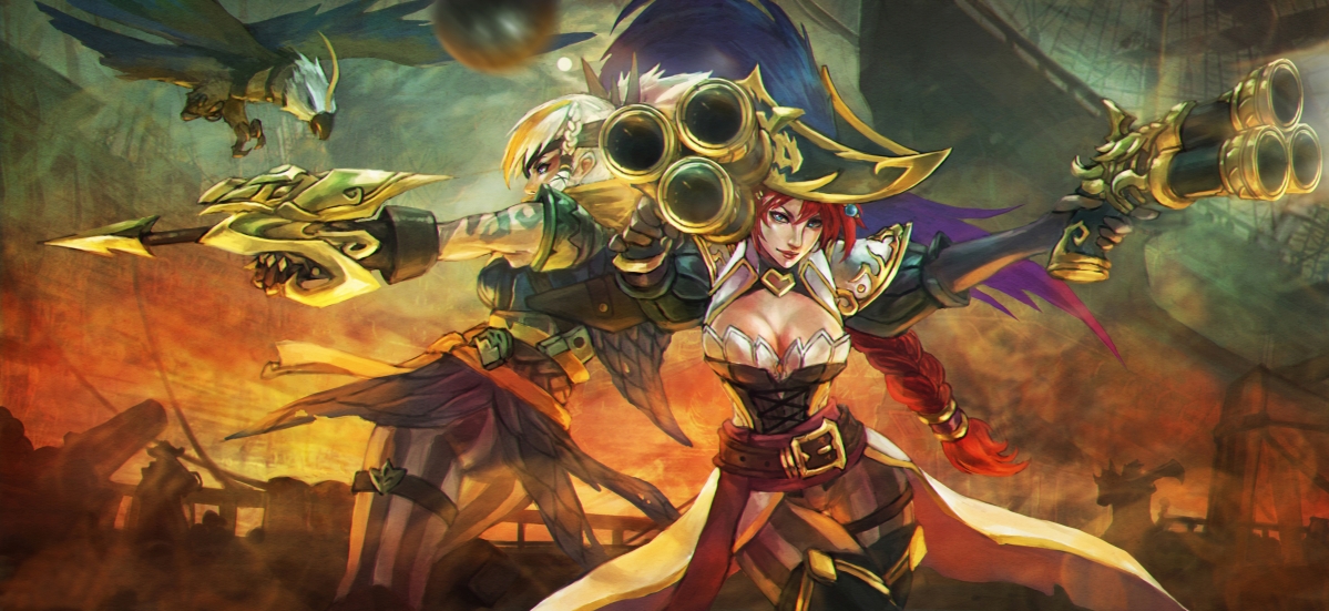 Legendary Gun Bounty Hunter Girl