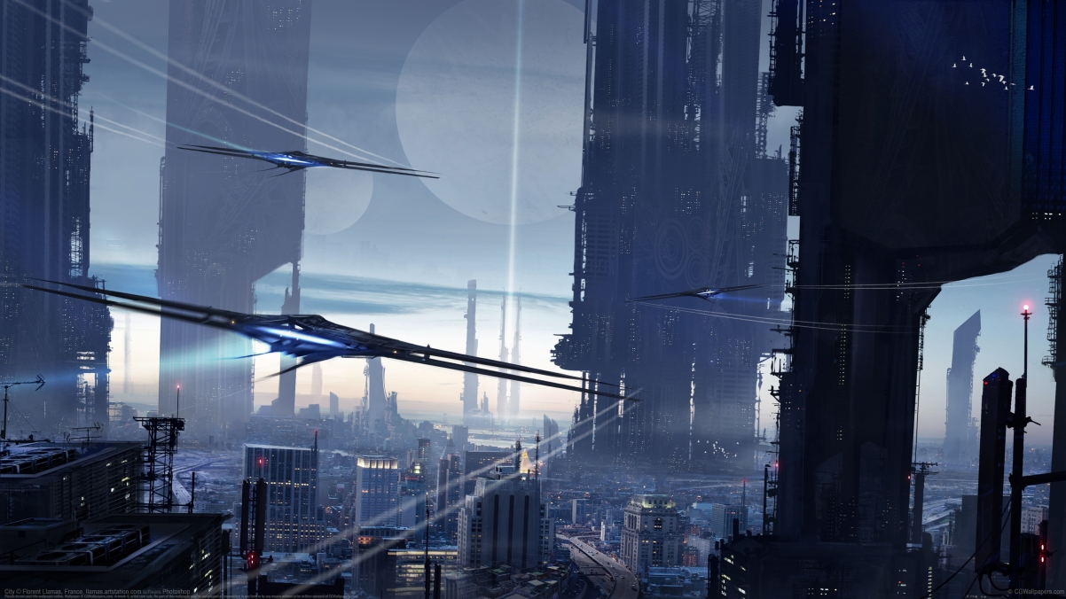 City 4k game wallpaper