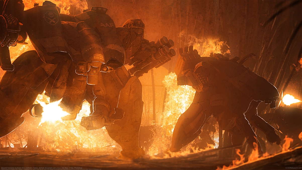 Beyond human nature key frame 4k wallpaper