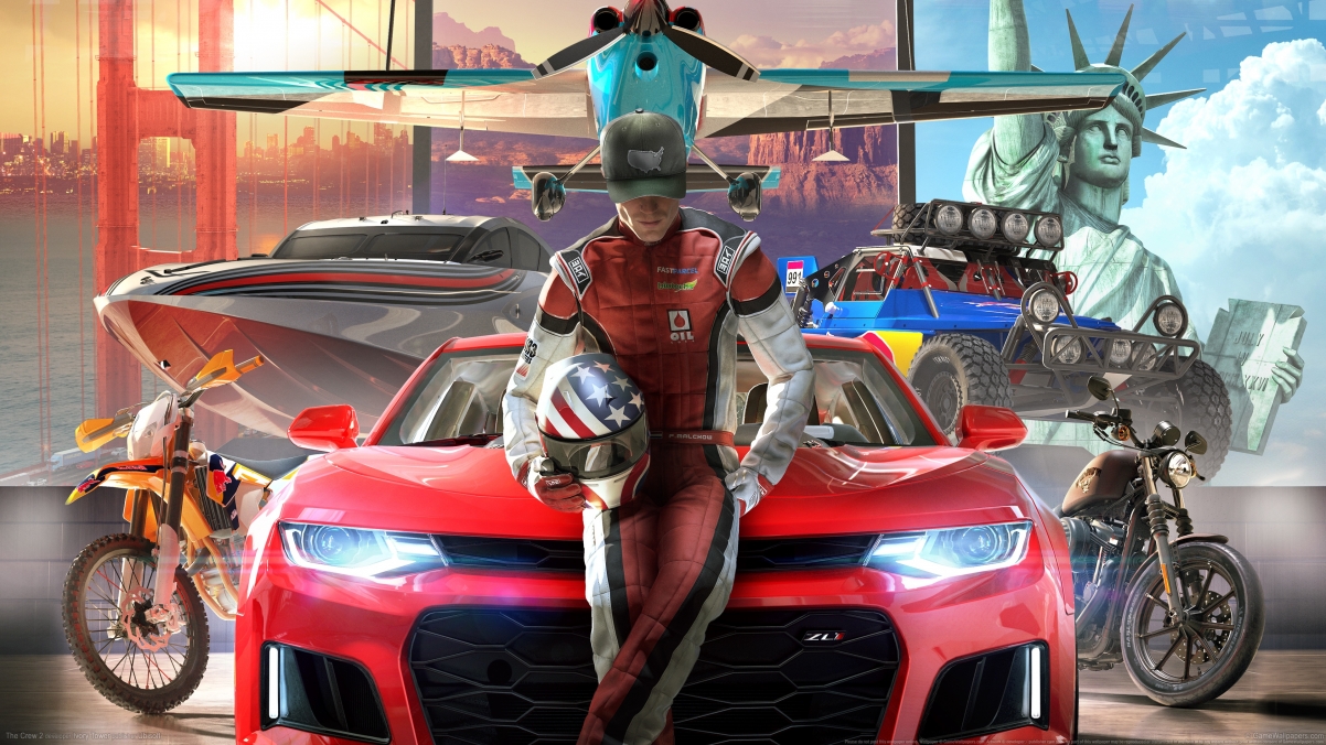 The Crew 2 4K Game Wallpaper