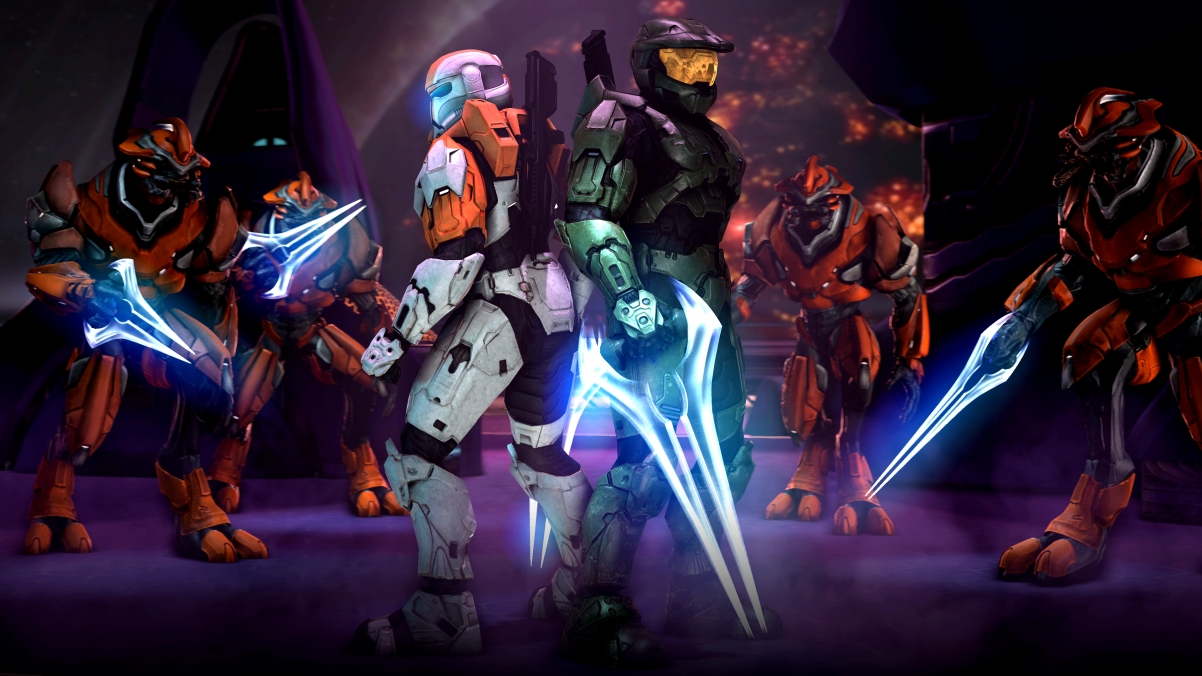Back to back SFM 4k wallpaper