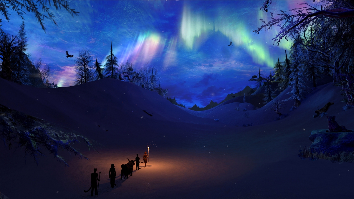 Northern Journey Landscape 4K Game Wallpaper