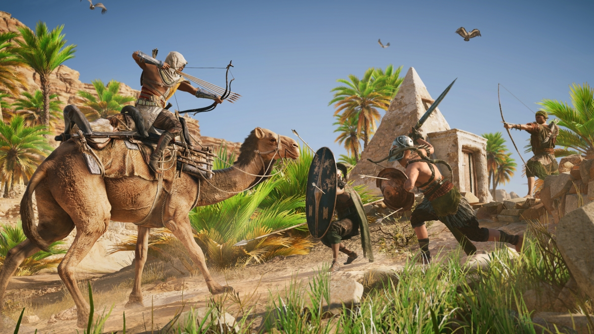 Egypt, camel, assassin
