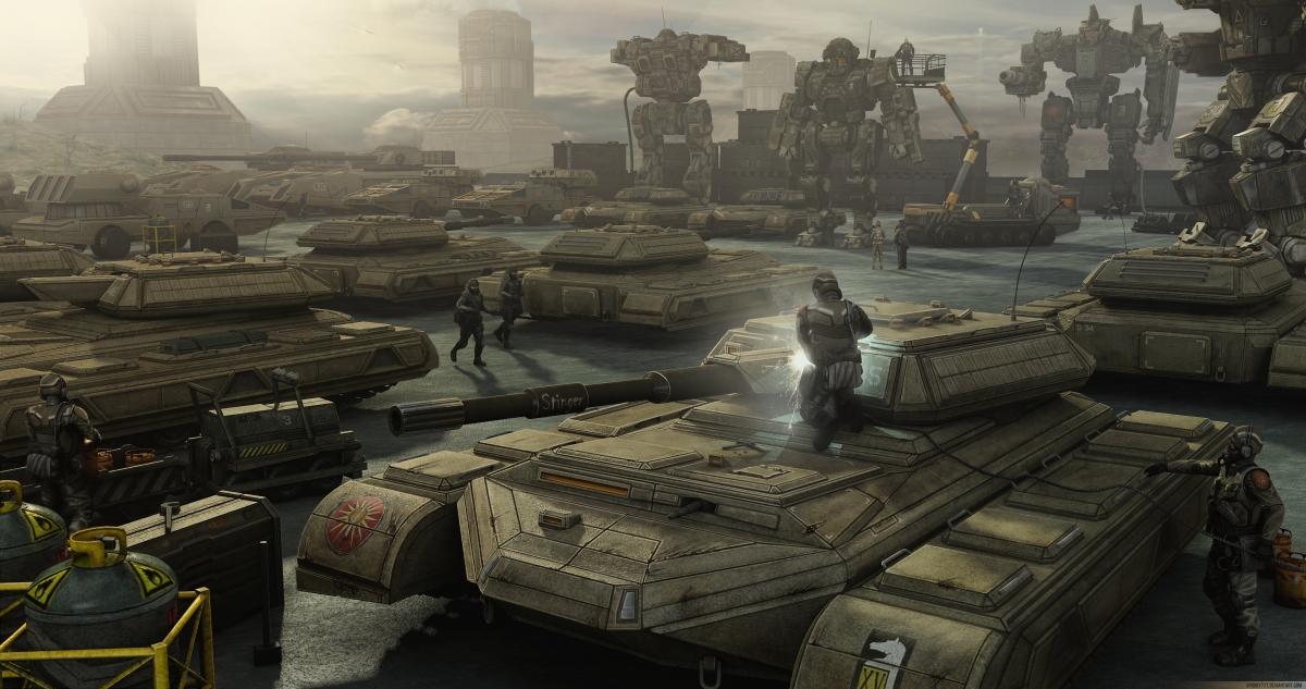 staging area tank machine