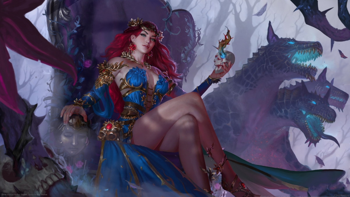 Smite god catastrophe beauty character