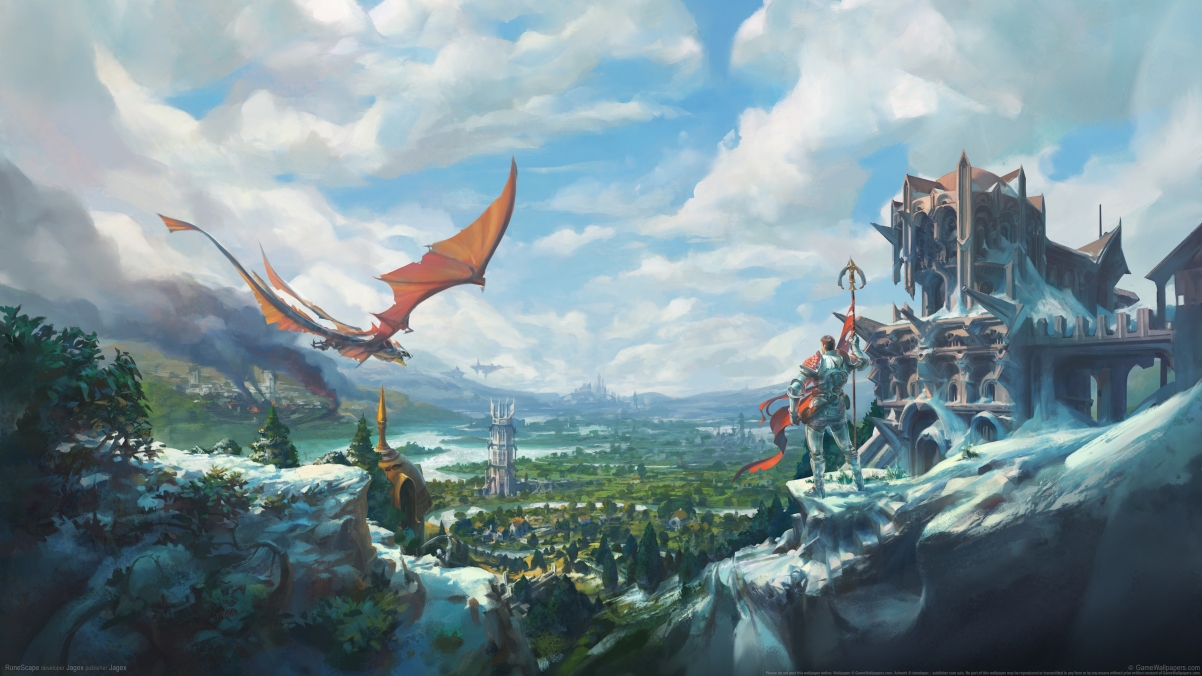 RuneScape game 4k wallpaper
