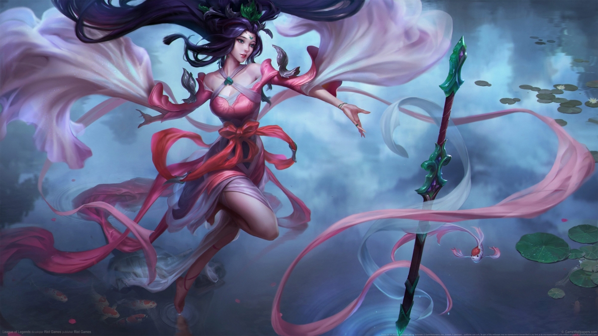 LOL League of Legends Jade Sword Legend Wind Fairy