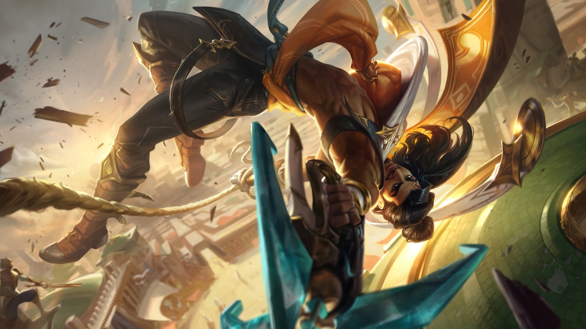 LOL League of Legends Shadow Whistle Original Painting
