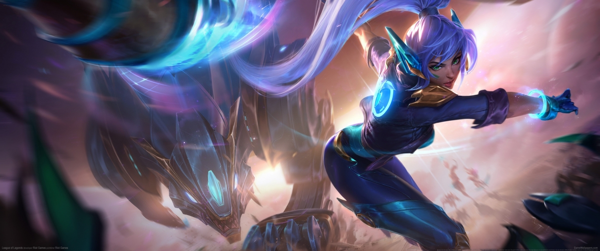 lol League of Legends Galaxy Magic Installed God