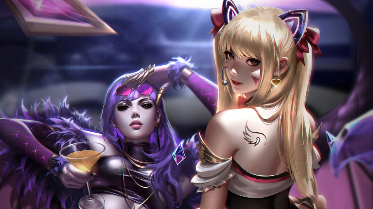 lol League of Legends Evelyn Dva