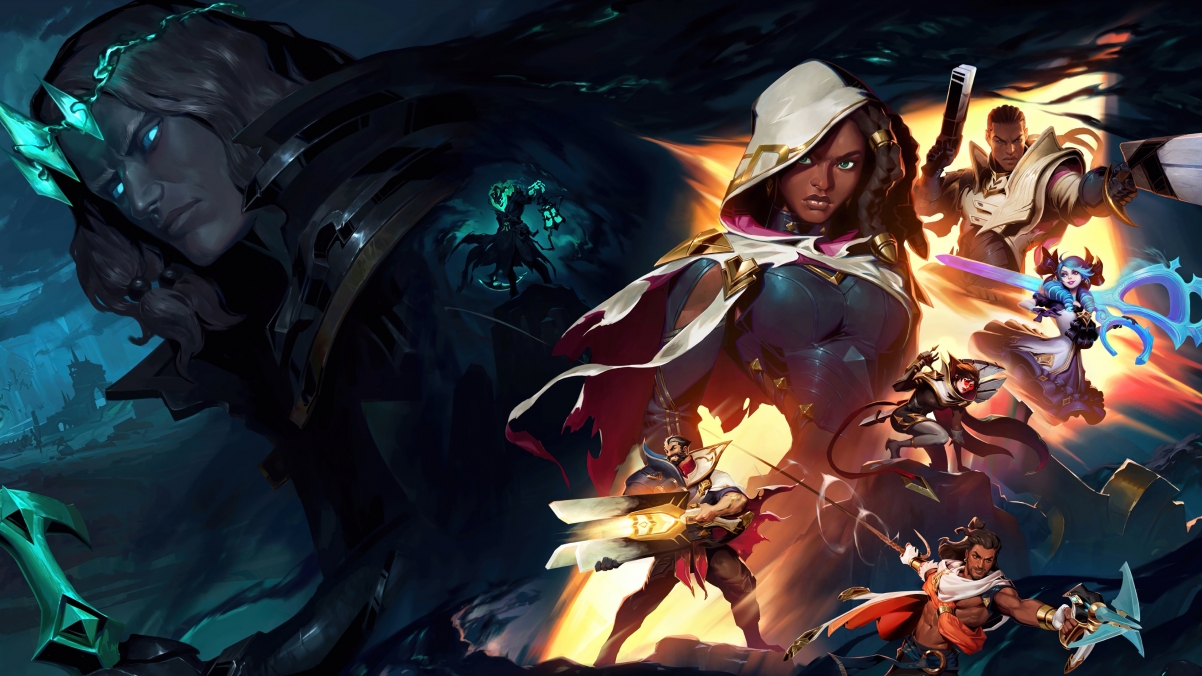 lol League of Legends promotional map Foye