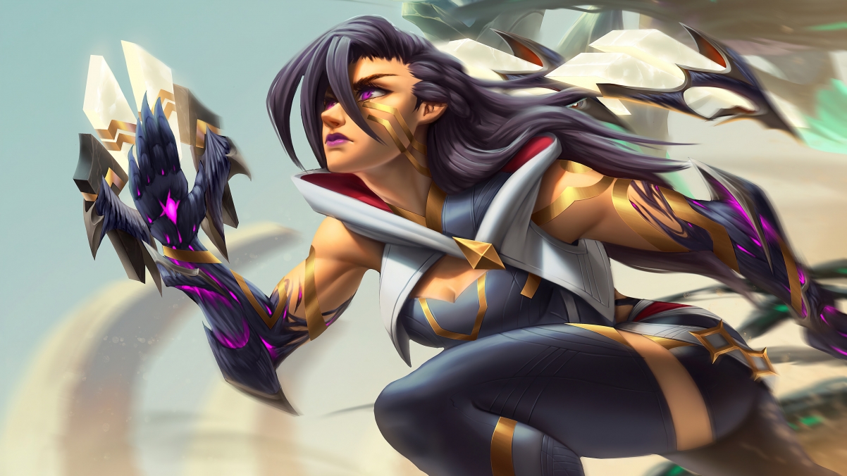 LOL League of Legends Void Girl Light