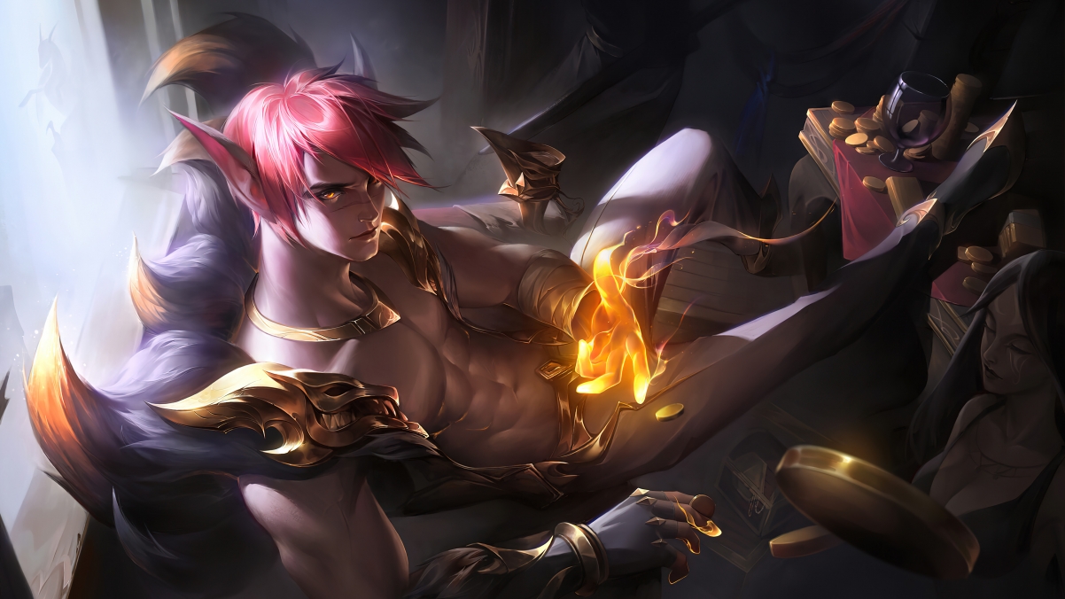The original painting of LOL League of Legends