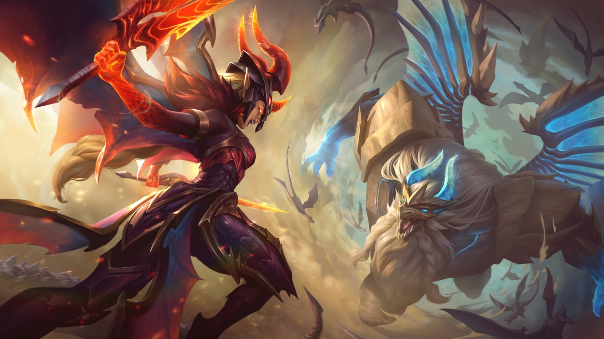 lol League of Legends Dragon Warrior Kai