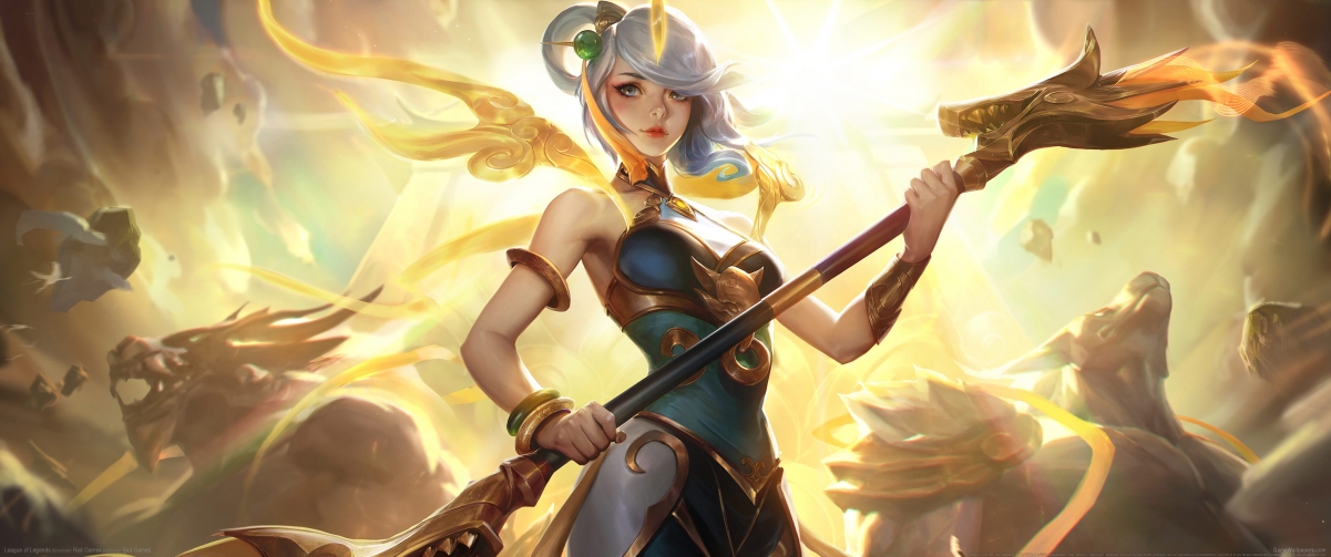 LOL League of Legends Lux Dog Year Skin
