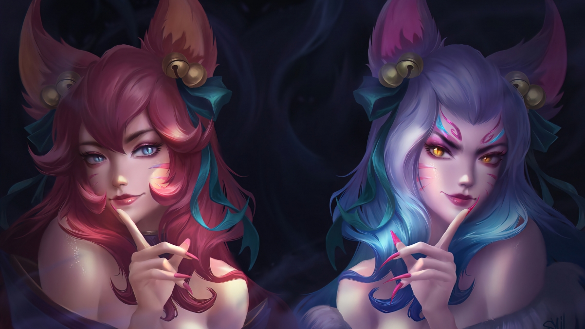 lol League of Legends Nine Tailed Demon Fox Spirit