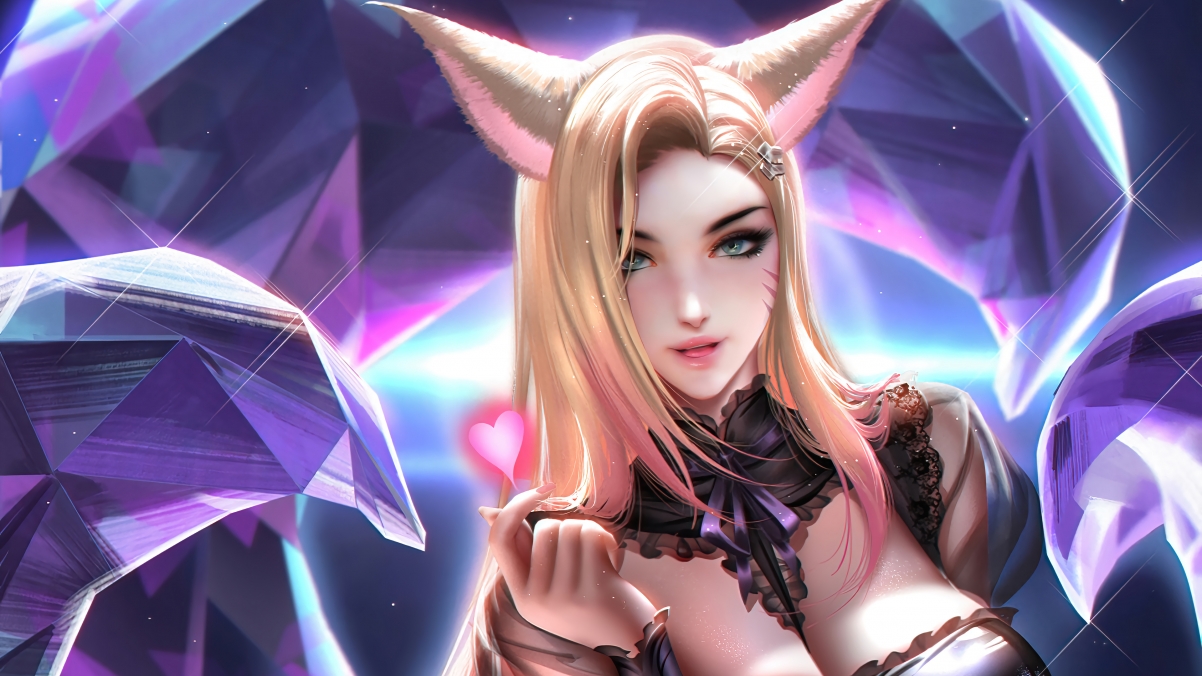 lol League of Legends Nine Tailed Demon Fox KD