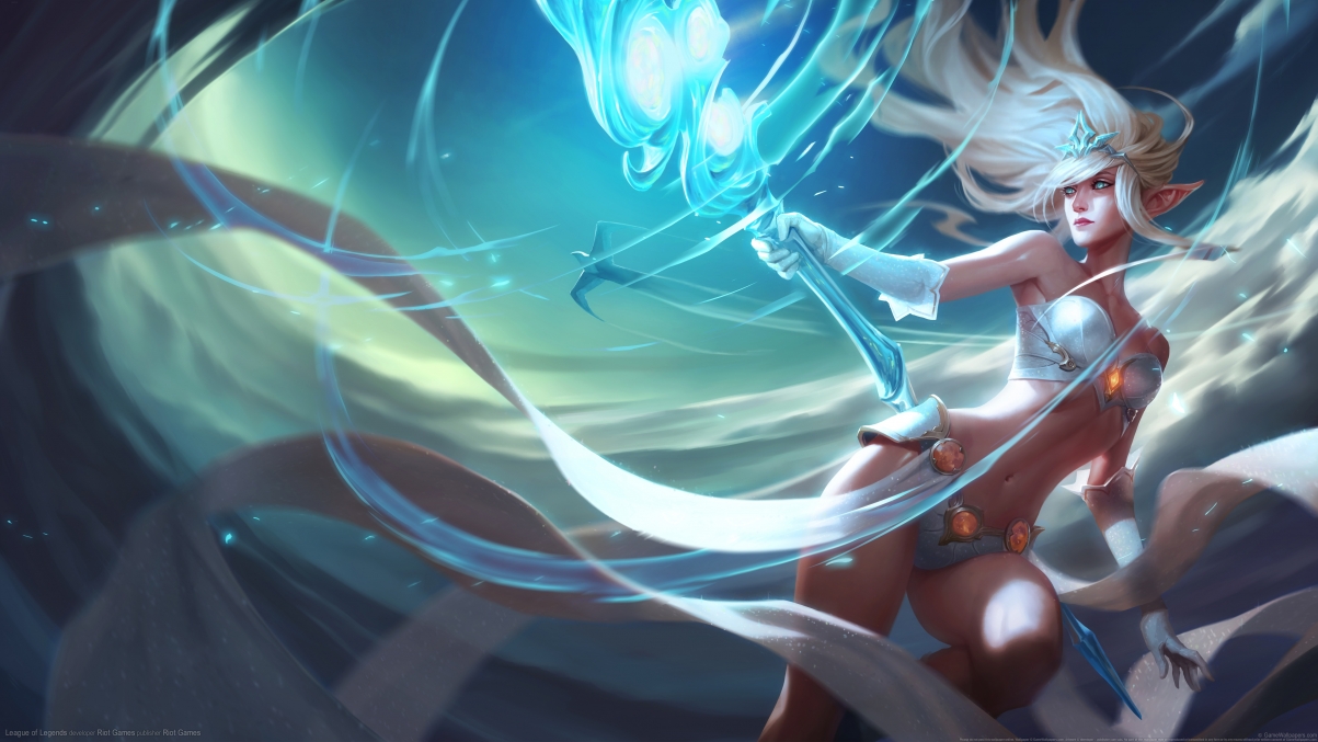 LOL League of Legends Wind Girl 5K Wallpaper