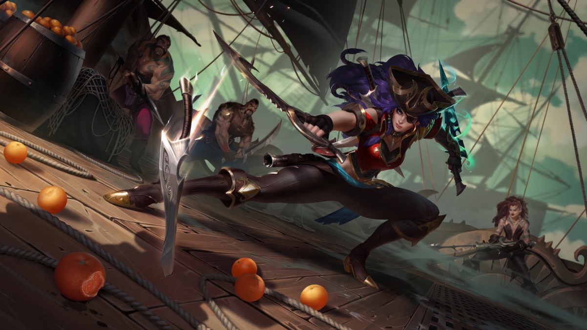 LOL League of Legends Ominous Blade Sea