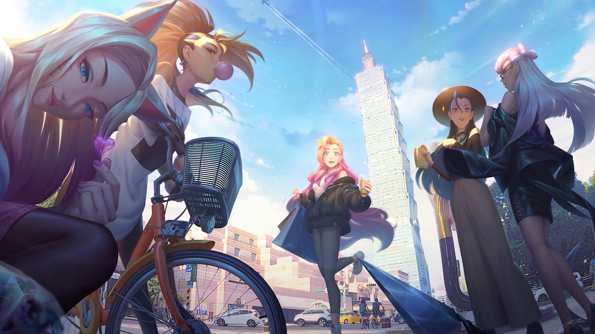 lol League of Legends KDA ALL OUT