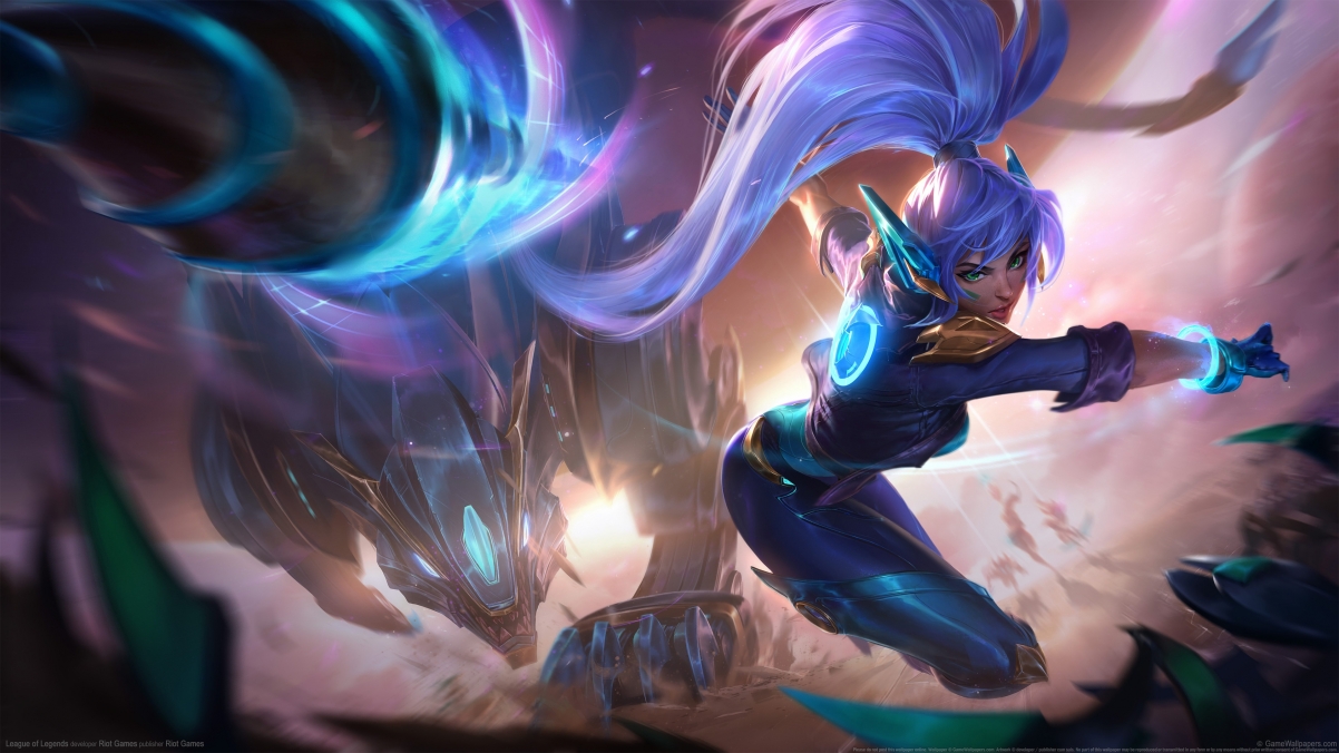 LOL Galaxy Magic Installed Machine God Nidalee 4