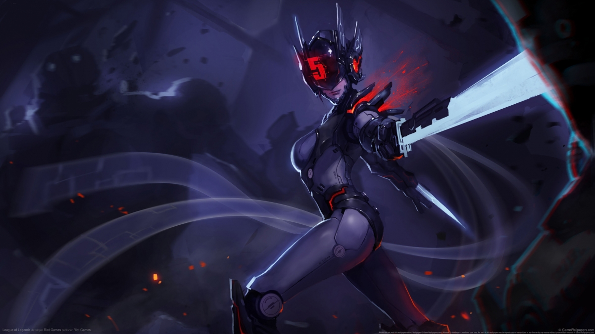 LOL Warriors Sword Ji Fiona 4k Wallpaper