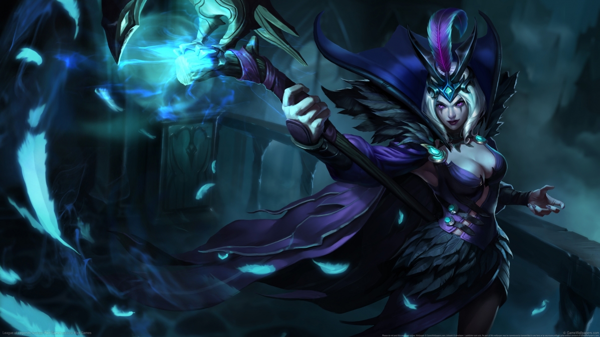 LOL Halloween Evil Crow Phantom Le Blan