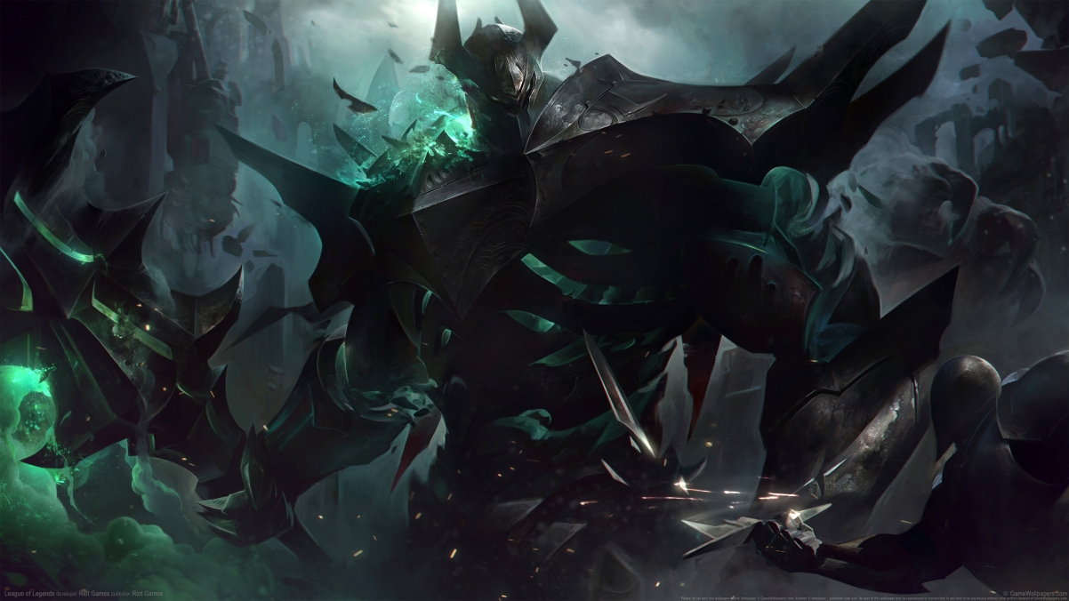LOL Iron Armor Wraith 4k Wallpaper