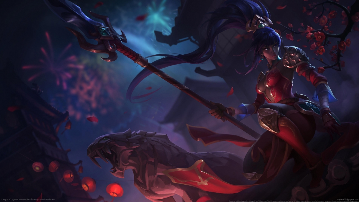 LOL Sun Shangxiang 4k Wallpaper